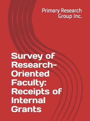 cover image of Receipts of Internal Grants